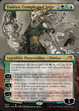 Tamiyo, Compleated Sage Kamigawa- Neon Dynasty Alternate Art